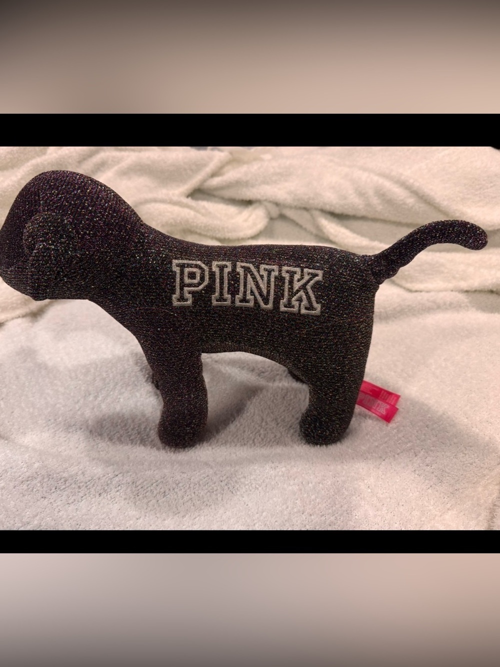 PINK Victoria's Secret Glitter Dog by PINK Victoria's Secret… so cute.